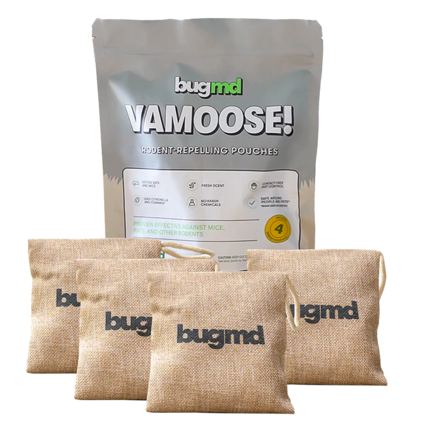 VAMOOSE!  Rodent-Repelling Pouches